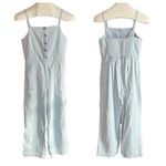 Old Navy  chambray cropped wide leg jumpsuit Photo 1