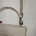 Neely & Chloe No 19‎ Mini Lady Bag White Saffiano Leather Crossbody Hand bag Photo 14