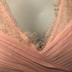 BHLDN By Anthropologie Nouvelle Fleur Bridesmaid Maxi Dress 10 Gown Light Pink Photo 10