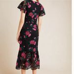 Anthropologie /SHOSHANNAAudette Rose Embroidered Lace Midi Dress In Assorted Photo 4