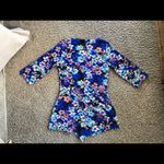 NLW  NWOT floral romper Sz M Photo 2
