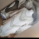 Surf Style Vintage 90’s crotchet swim , hippie, boho coverup Photo 1