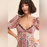 For Love & Lemons Isadora floral Midi Dress Photo 3