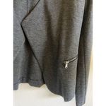 Peyton Jensen  Heathered Charcoal Gray Open Front Jacket Cardigan Womens Small Photo 1