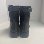 VERA GOMMA Leather Italian Boots Black Size EU 38, US Size 7.5‎ Made in Italy Photo 12