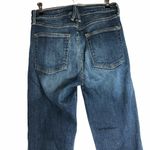 Good American Straight Leg Athletic Stripe Jeans Size 6 /28 Photo 4