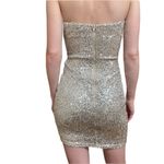 Sequin Bows Cutout Bodycon Mini Dress Photo 1