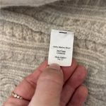 Madewell  Cableknit Fringe Cardigan Sweater Women S Open Merino Wool Fisherman Photo 7