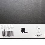 The Kooples NIB Women’s Leather Santiag Studded Black Ankle Booties FR37 US 6 Photo 1