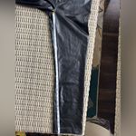 Abercrombie & Fitch Abercrombie NEW WITH TAGS The 90’s Straight Ultra High Rise Leather Pants Photo 6