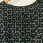 Urban Outfitters Green Floral Wrap Mini Dress Short Sleeve Lined Size Small Photo 8