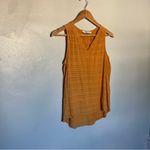 Sonoma Women’s Goods For Life V-Neck Tank Top Yellow Orange XS x-Small Photo 1