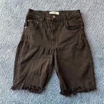 Reformation Jeans Black Elsa Shorts Jeans Jeggings Photo 0