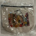 Taylor Swift  eras bookshelf with cat makeup bag pouch NEW Zip up Photo 0