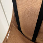 J.Crew  $158 Juliette Collarless Sweater-Blazer Tan Women's Size XXL Photo 7