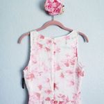 Leith  Floral Ruched Waist Chiffon Maxi Dress‎ Photo 5