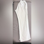 Elwood CORE Straight Leg Sweatpant Vintage White Organic Cotton Mid Rise Size S Photo 5