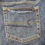 American Eagle Outfitters Woman’s Blue Mid Washed Kick Bootcut Jeans Sz 6 Photo 2