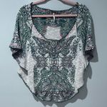 Free People  Mayan Starburst Top Boho Romantic Festival Summer Sexy  Size Small Photo 0