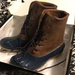 London Fog “Wynter” Duck Boot Navy size 7 NIB Photo 0