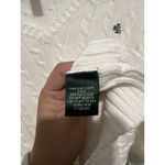 Ralph Lauren Lauren  Cable-Knit Cotton V-Neck Sweater White Size 1X Preppy Photo 7