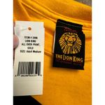 Disney Lion king broadway shirt adult M NWT Photo 2