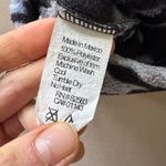 turtle fur. Vintage Snowflake Fringe Fleece Beanie Photo 7