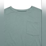 Basic Oversized Soft Green Short Sleeve T Photo 3
