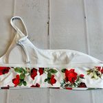 SheIn NWOT - - Women’s White & Red Floral Bikini Set Photo 4