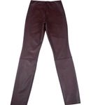 Good American  Better Than Leather Malbec Faux Leather High Rise Leggings Photo 4