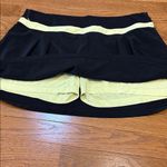 Adidas  | Black & Lime Green Workout Climalite Skort Size Large Mesh Shorts Photo 2