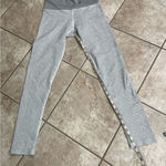Athleta  NWOT Grey/White Knit‎ Flurry Base Tight Leggings Size Small ATHLETIC Photo 2