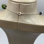 Handmade Cute Porcelain Panda Charm Matinee Green Multicolor Unique Necklace Photo 5