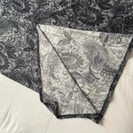 Y2K paper tag Grey and black paisley side slip skirt Size medium Gray Photo 3