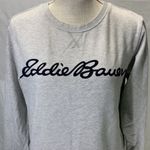 Eddie Bauer Cropped Gray Sweatshirt Size Small Photo 1