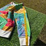 Old Navy  Patchwork Batik Print Sweatshirt Multicolor Crewneck Women’s Size L Photo 5