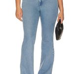 Good American Good Flare Trouser Indigo 551 Blue Womens Size 24 Photo 1