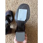 Lucky Brand  Dark Brown Multi Plaid Closed Toe Block Heel Shoes Academia Womens 6 Photo 13