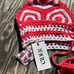 Cider Nwt crochet halter top from size medium Photo 6