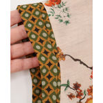 ZARA Floral Bird Top Artsy Boho Cottage Layering Spring Mixed Print Size S Photo 2