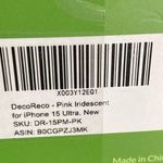 DecoReco Pink Holographic iPhone 15 Case • Photo 2