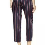 Lauren Ralph Lauren LRL women's navy silky crop work / casual trouser pant 34x26 Blue Size 10 Photo 2
