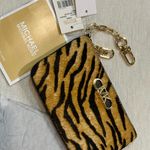 Michael Kors Calf Hair Tiger Print Wristlet Photo 7