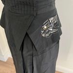 Le Jolly Vintage  100% Silk Leather and Snake Skin Skirt blouse set Photo 7