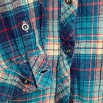 Bass Pro Shops Bass Pro Shop Natural Reflection Blue Plaid Shirt Medium Photo 4