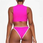 SKIMS  Hibiscus Sporty Zipper Bottoms NWT Photo 2
