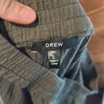 Drew  Cotton Gauze Crinkle Strapless Jumpsuit Romper Jumper Army Green Photo 3