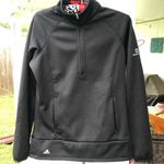 Adidas  Golf Jacket, Black 1/2 zip S Photo 0