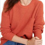 Madewell  Women’s Thompson Pocket Pull Over Sweater Photo 0