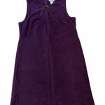 L.L. Bean Vintage Western Tank Faux Suede Dress Purple Size 14 Photo 0